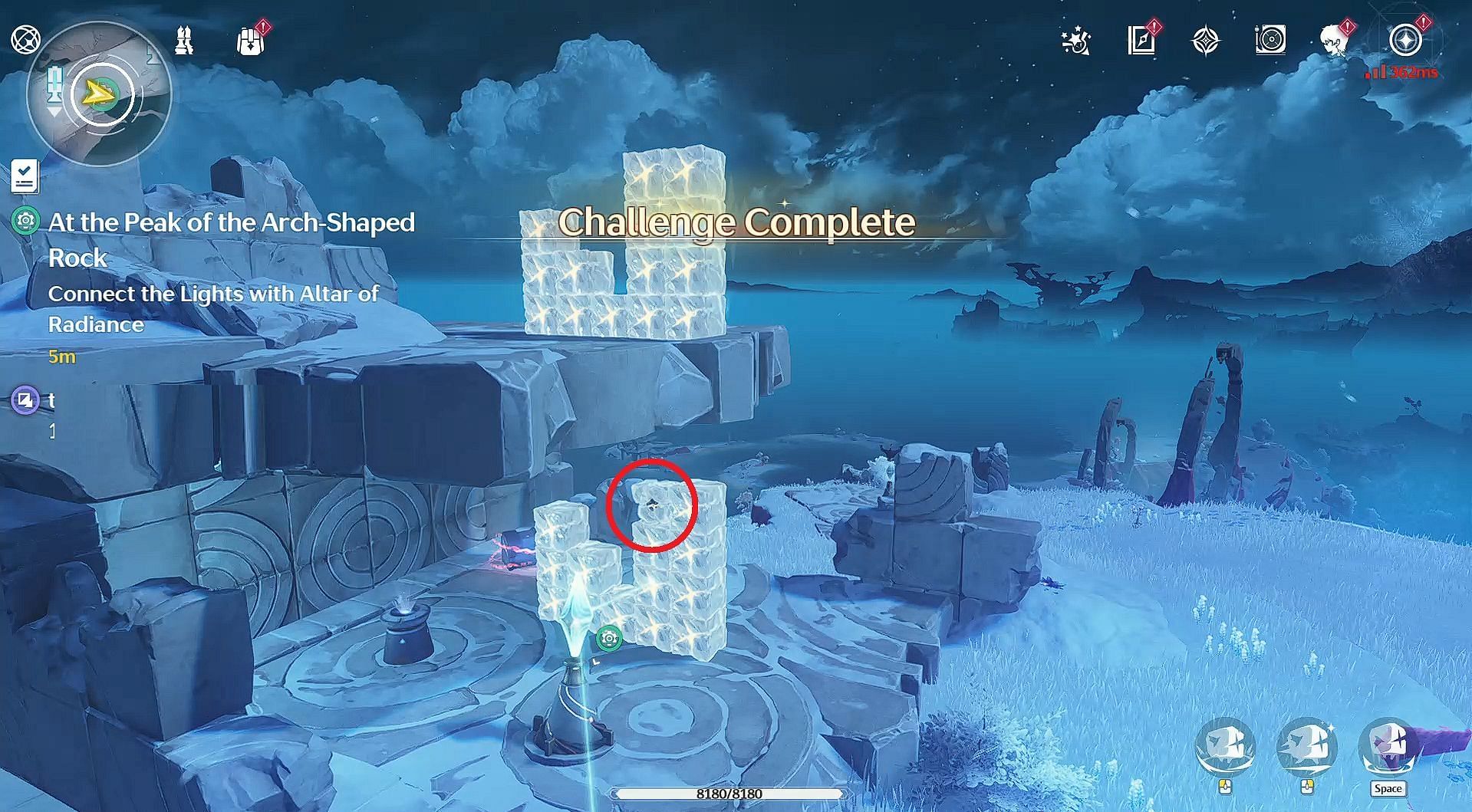 Second Clang Bang Echo Challenge solution (Image via Kuro Games)